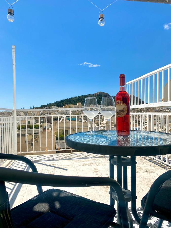Apartment With Beautiful View Of Lycabettus Афіни Екстер'єр фото