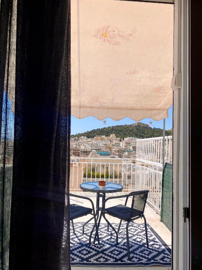 Apartment With Beautiful View Of Lycabettus Афіни Екстер'єр фото